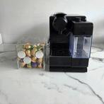 Nespresso delonghi koffieapparaat met melkopschuimer & cups, Witgoed en Apparatuur, Koffiezetapparaten, Ophalen, Gebruikt, Koffiemachine
