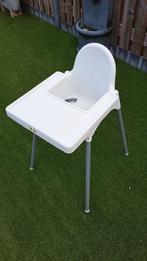 Kinderstoel ikea met blad en riempje, Kinderen en Baby's, Kinderstoelen, Ophalen, Zo goed als nieuw, Overige typen
