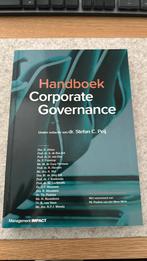 Stefan Peij - Handboek Corporate Governance, Stefan Peij, Zo goed als nieuw, Verzenden