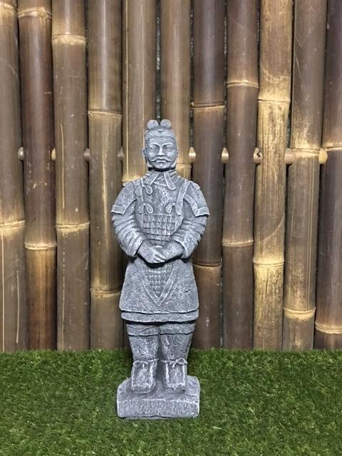 Wachter nr.123, Tuin en Terras, Tuinbeelden, Nieuw, Mensenbeeld, Beton, Ophalen