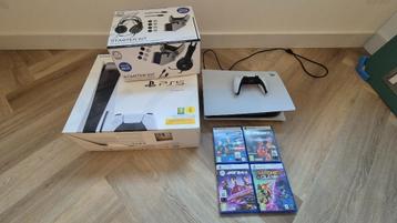 SONY PlayStation 5 Console Slim - Disk Edition beschikbaar voor biedingen