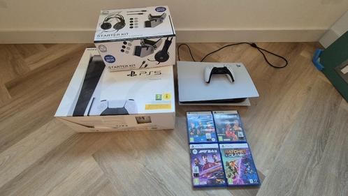 SONY PlayStation 5 Console Slim - Disk Edition, Spelcomputers en Games, Spelcomputers | Sony PlayStation 5, Zo goed als nieuw