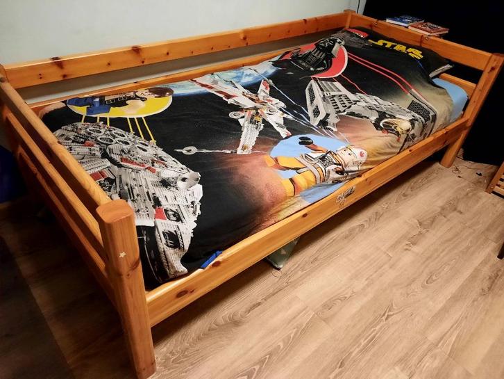 Flexa halfhoogslaper bed. zie beschrijving!, Kinderen en Baby's, Kinderkamer | Stapelbedden en Hoogslapers, Gebruikt, Halfhoogslaper