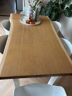 Boomstam tafelblad eik, Ophalen, 50 tot 100 cm, Zo goed als nieuw, 150 tot 200 cm