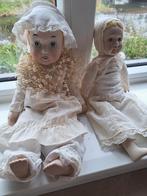 Antieke poppen 2 stuks., Antiek en Kunst, Curiosa en Brocante, Ophalen of Verzenden