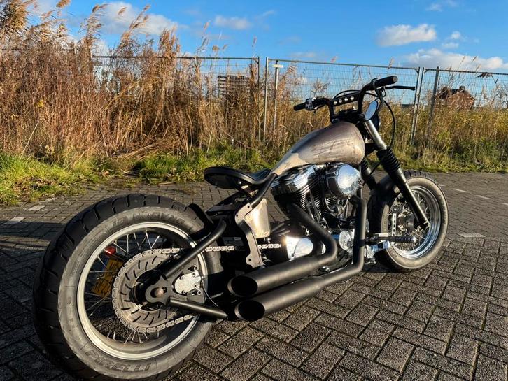 Custom Harley Davidson, EVO 1200, eigenbouw kenteken, 2e eig, Motoren, Motoren | Harley-Davidson, Particulier, Chopper, meer dan 35 kW