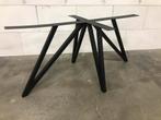 Metalen vlinderpoot tafelpoot Zwart ovale of rechte tafel, Ophalen of Verzenden, Nieuw