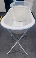 Babybad met standaard en tummytub Bébé Jou, Zo goed als nieuw, Badje, Standaard, Ophalen
