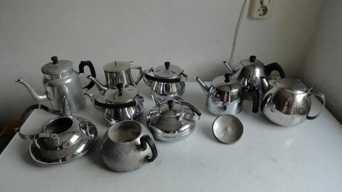 Theekannen, diverse enkel en dubbelwandige oa Bredemeijer, Huis en Inrichting, Keuken | Keukenbenodigdheden, Ophalen of Verzenden
