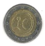 Nederland 2 euro 2009 europese monetaire unie Munt, Postzegels en Munten, Munten | Europa | Euromunten, 2 euro, Ophalen of Verzenden