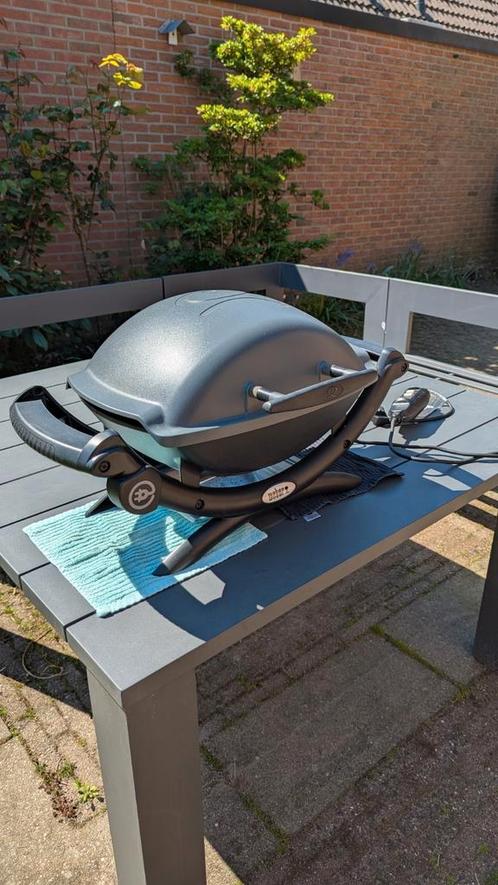 Weber Q1400, Tuin en Terras, Elektrische barbecues, Zo goed als nieuw, Ophalen