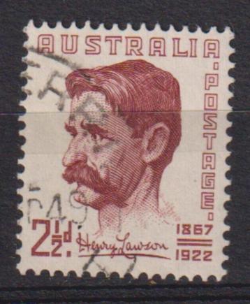 Australië 1949 Herdenking Henry Lawson beschikbaar voor biedingen