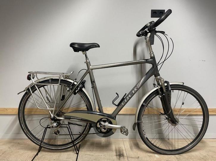 Trek Navigator -Technisch- Heren Blauw 2018, Fietsen en Brommers, Fietsen | Heren | Herenfietsen, Gebruikt, Overige merken