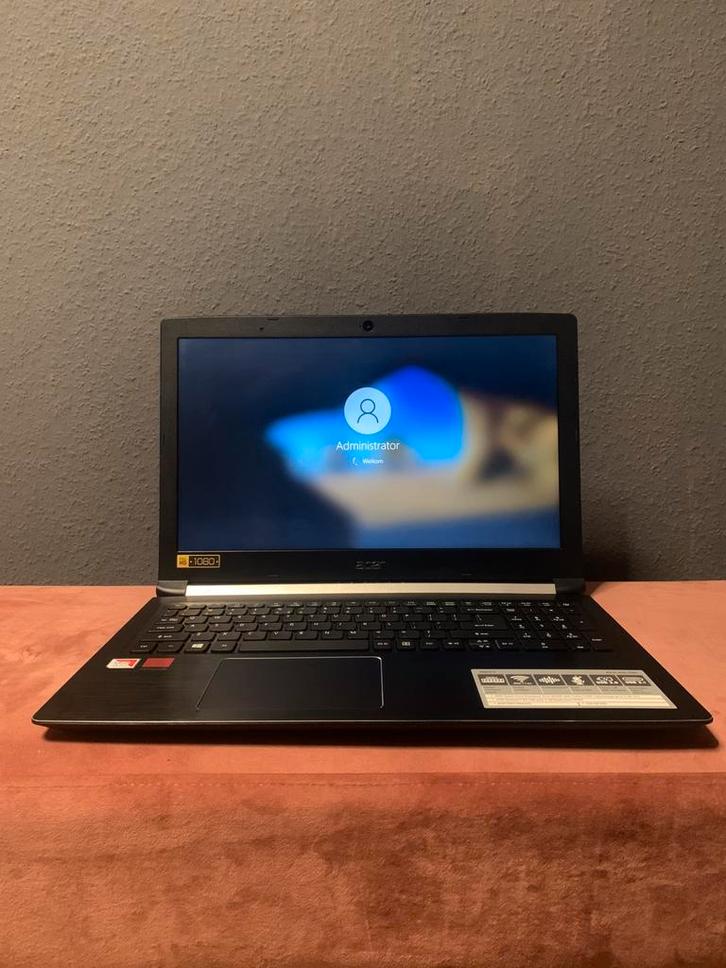 Acer Aspire 5 laptop – AMD A10 | SSD | Radeon RX 540, Computers en Software, Windows Laptops, Zo goed als nieuw, 15 inch, SSD