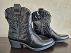 Cowboy laarsjes nieuw mt 41, Zwart, Lage of Enkellaarzen, Nieuw, Ophalen of Verzenden