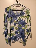 Damod shirt met bloem M, Maat 38/40 (M), Blauw, Ophalen of Verzenden, Zo goed als nieuw