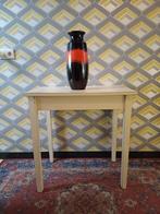 Retro vintage tafeltje bijzettafel haltafel side-table., Ophalen, Gebruikt, 50 tot 100 cm, Overige houtsoorten