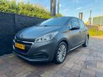 Peugeot 208 1.2 VTI 82PK 5-D 2015 Grijs APK AIRO NAP, Voorwielaandrijving, Stof, Zwart, 1199 cc