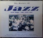 The History of Jazz New York/The Jazz Age Dubbel CD, Ophalen of Verzenden, 1980 tot heden, Gebruikt, Jazz