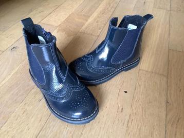 Friboo leren kinderlaarzen dark blue beschikbaar voor biedingen