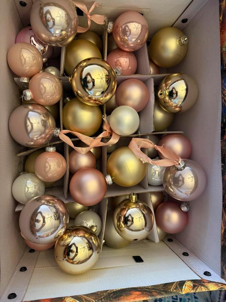 Kerstballen en andere kerstspullen, Diversen, Kerst, Gebruikt, Ophalen