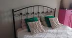 Ijzeren bedframe 160 bij 2.00 cm, brons/bruinig, Huis en Inrichting, Slaapkamer | Bedden, Ophalen, Zwart, Tweepersoons, 200 cm