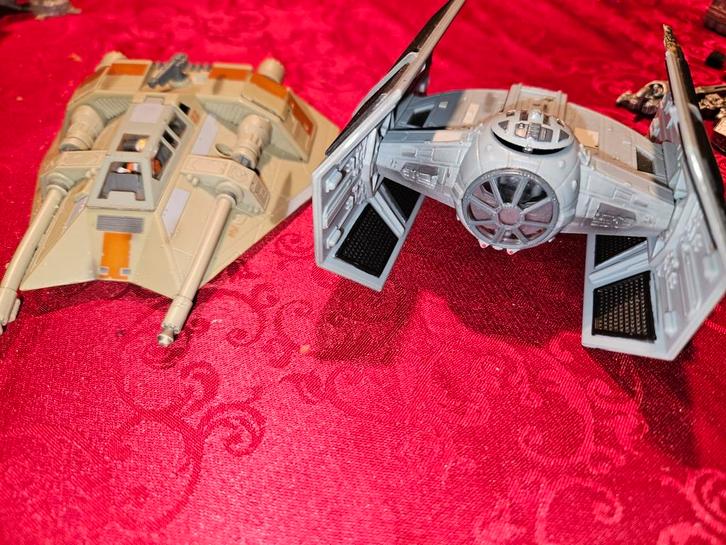 Vintage Action Fleet Star Wars X-Wing & TIE bomber set, Verzamelen, Star Wars, Gebruikt, Actiefiguurtje, Ophalen of Verzenden