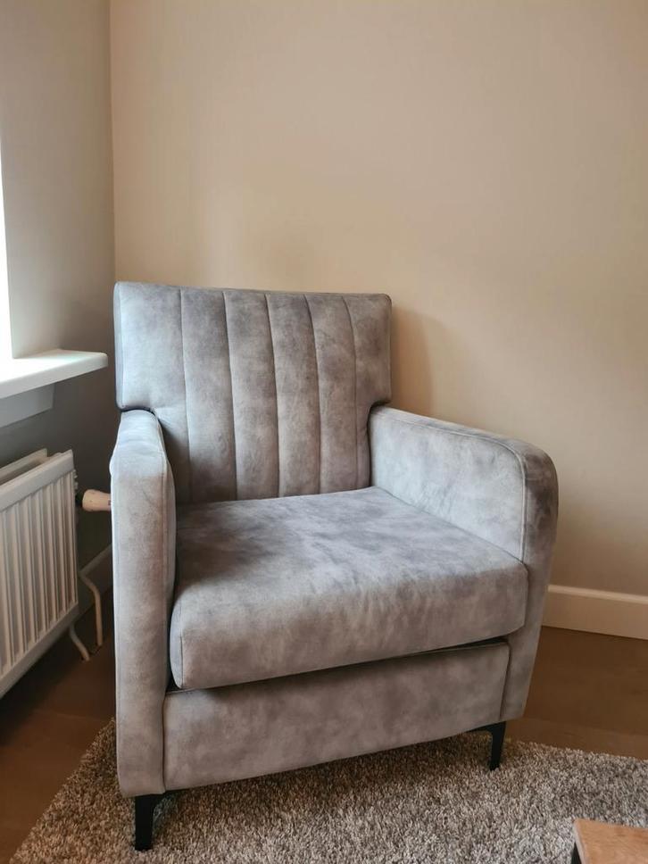 2 Olav Fauteuils - Adore Steel 149 - Zo Goed Als Nieuw!, Huis en Inrichting, Fauteuils, Zo goed als nieuw, 50 tot 75 cm, 75 tot 100 cm