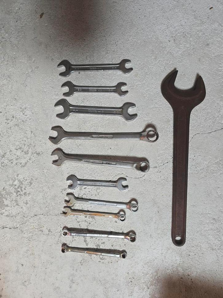 Gedore 11 st. // Hazet 9 st. // Vandium & Alloy 13 st., Doe-het-zelf en Verbouw, Gereedschap | Handgereedschap, Gebruikt, Ophalen of Verzenden