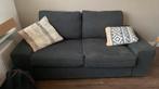 Ikea bankje te koop, Huis en Inrichting, Gebruikt, Tweepersoons, Grijs, 140 cm