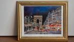 Maurice Legendre: 3 Parijse Stadsgezichten, Ingelijst, Antiek en Kunst, Ophalen of Verzenden