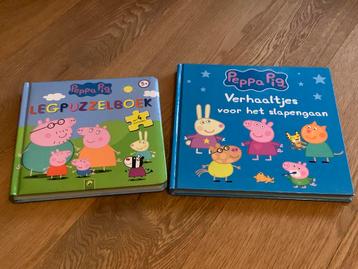Peppa Pig Boeken Set - Legpuzzelboek & Verhaaltjes beschikbaar voor biedingen