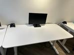 IKEA BEKANT Zit-Sta Bureau 160x80 cm, elektrisch verstelbaar, Huis en Inrichting, Bureaus, Ophalen, Elektrisch, Zo goed als nieuw