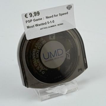 PSP Game : Need for Speed Most Wanted 5-1-0 beschikbaar voor biedingen