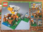 LEGO Minecraft Kippenhok (21140), Kinderen en Baby's, Speelgoed | Duplo en Lego, Ophalen of Verzenden, Zo goed als nieuw, Complete set