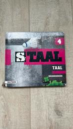 Bronnenboek Staal taal groep 4, Ophalen of Verzenden, Gelezen, Overige niveaus, Nederlands