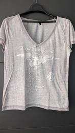 Grijze Top Tshirt van Eksept maat L zgan, Maat 42/44 (L), Ophalen of Verzenden, Zo goed als nieuw, Korte mouw
