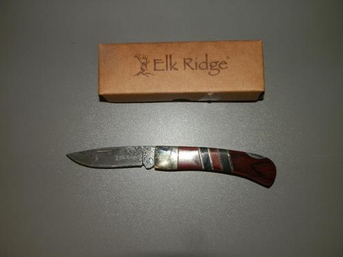 Zakmes Elk ridge laso brown, Verzamelen, Militaria | Algemeen, Overige soorten, Mes of Dolk, Overige gebieden, Ophalen of Verzenden