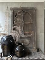 Oud houten luik paneel India, Huis en Inrichting, Nieuw, Ophalen