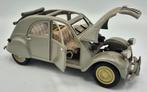 Citroën 2CV 1952 1:18 Grijs, Ophalen of Verzenden, Zo goed als nieuw, Auto, Maisto