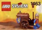 Lego Castle Lion Knights / Crusaders 1463 / 1695 / 2889 Trea, Ophalen of Verzenden, Zo goed als nieuw, Complete set, Lego