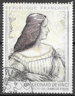 Frankrijk: Mi. 2581 uit 1986 Leonardo Da Vinci schilder, Ophalen of Verzenden, Gestempeld