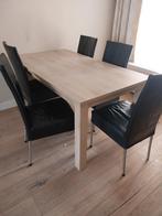 ZGAN Eettafel 160x90, Ophalen, 50 tot 100 cm, Zo goed als nieuw, 150 tot 200 cm