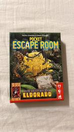 Pocket escaperoom- Het mysterie van Eldorado, Hobby en Vrije tijd, Gezelschapsspellen | Kaartspellen, Ophalen of Verzenden, Zo goed als nieuw