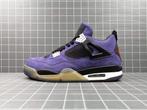 Jordan 4 Retro | Travis Scott Purple, Kleding | Heren, Schoenen, Overige kleuren, Verzenden, Air Jordan, Nieuw