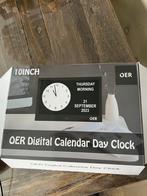 OER. Ouderen klok kalender, dig. of analoog WIFI.Nieuwstaat, Huis en Inrichting, Woonaccessoires | Klokken, Ophalen of Verzenden