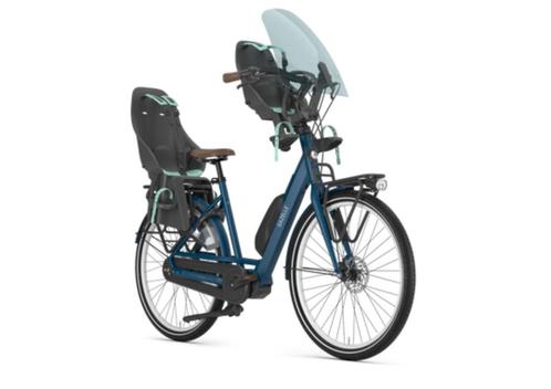 Gazelle Bloom C7 HMS 2025 + Voor en achterzitje en scherm, Fietsen en Brommers, Fietsen | Dames | Moederfietsen, Zo goed als nieuw