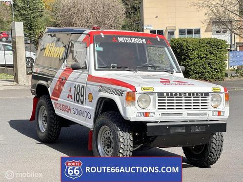 Mitsubishi PROTOTYPE Rallye Raid Pajero | 1985 | Route 66 Au, Auto's, Oldtimers, Bedrijf, Te koop, Mitsubishi, Benzine, Overige carrosserieën