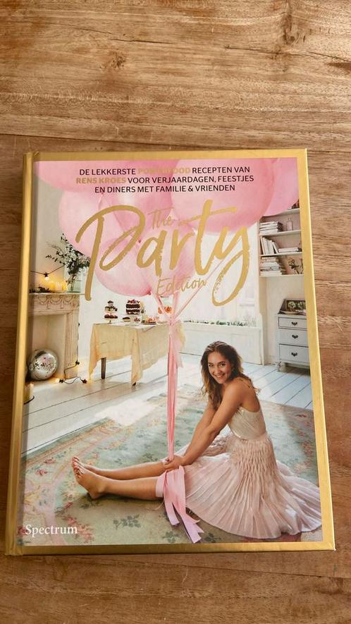 Rens Kroes - The party edition, Boeken, Kookboeken, Zo goed als nieuw, Ophalen of Verzenden