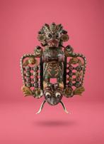 Vintage Balinees Barong/Rangda Masker - Handgesneden, Antiek en Kunst, Kunst | Niet-Westerse kunst, Ophalen of Verzenden